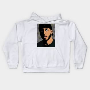 6lack style pop art Kids Hoodie